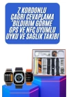 yeni nesil Unısex 7 Kordonlu Çok Fonksiyonlu Nabız Ölçer Uyku ve Sağlık Takibi