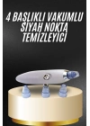 Yeni Nesil Vakumlu Pilli Siyah Nokta ve Yüz Temizleme Cihazı 4 Başlıklı