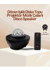 Yıldız & Okyanus Dalga Projektörü – Bluetooth / USB Hoparlörlü