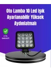 Yoğun Işık Gücüne Sahip LED Far | Traktör, Off-Road ve Kamyonet Uyumlu