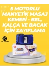 Yoğurma, Titreşim ve Manyetik Masaj Özellikli Zayıflama Aleti – 750g Hafif Tasarım