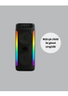 Yüksek Ses Güçlü Kablosuz Hoparlör  Karaoke Mikrofonlu