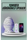 Yumurta Görünümlü Masa ve Gece Lambası Renk Değiştirebilen Projektör
