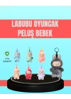 Yumuşak Kumaşlı 20 cm Labubu Peluş – 3 Yaş Üzeri Uygun