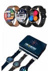 Yuvarlak Kasa 46mm Akıllı Saat Android Ve IOS Uyumlu Uyku ve Sağlık Takibi