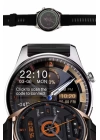 Yuvarlak Kasa 46mm Akıllı Saat Android Ve IOS Uyumlu Uyku ve Sağlık Takibi