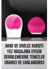 Yüz Temizleme Aleti Genç Görünüm Sağlayan, Kan Dolaşımını Hızlandıran, Kablosuz ve Taşınabilir