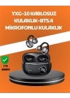 YXG10 Açık Kulak Bluetooth Kulaklık – Klipsli, Güvenli Spor Tasarım, 30 Saat Pil