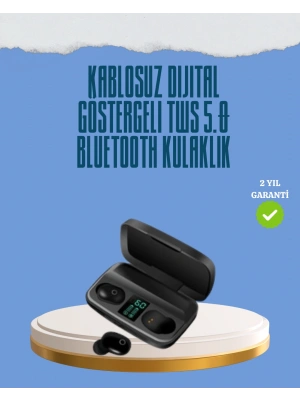 10 Metre Çekim Mesafeli Hafif Tasarımlı Bluetooth Kulaklık ve Şarj Kutusu Seti