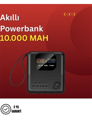 10.000 mAh Çok Amaçlı Akıllı Saat ve Powerbank Cihaz