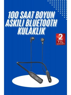 100Saat Uyumlu Bluetooth Kulaklık Kablolu ANC Özellikli Kulaklık