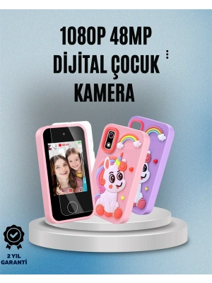 1080p HD Video Kaydı ve 2,8” Dokunmatik Ekran – Çocuklar İçin Gerçekçi Görüntü Deneyimi