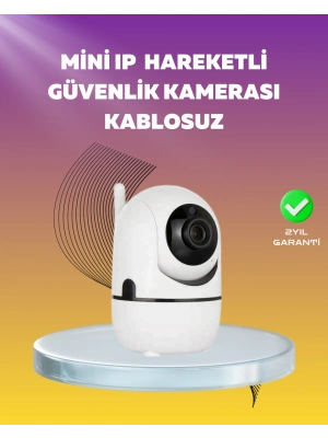 1080P WiFi Akıllı Güvenlik Kamerası – Pan & Tilt, Hareket Takip ve İki Yönlü Ses