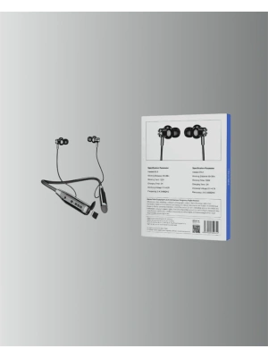 120 Saat Pil Ömrüyle Boyun Askılı Bluetooth Kulaklık – Spor ve Günlük Kullanım İçin