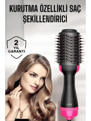 1200 Watt Gücünde, Negatif İyon Teknolojili, 3 Isı Kademeli Fön Tarağı