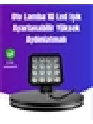 16 LEDli Beyaz Araç Farı | Geniş Açılı, Yoğun Aydınlatmalı, Dayanıklı Gövde