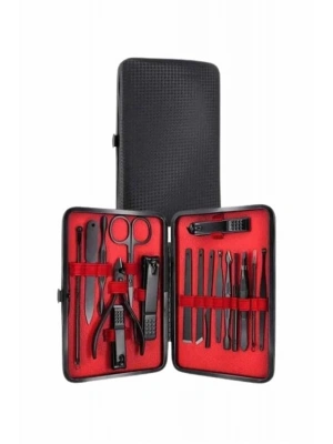 17 Parça Manikür Pedikür Seti El Ayak Bakım Seti Tırnak Makası Törpü