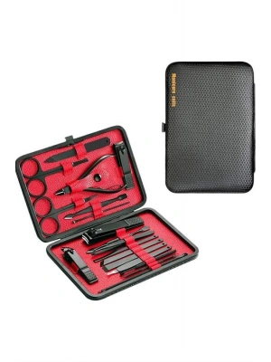 17 Parça Manikür Seti El ve Ayak Bakımı Törpü Cımbız Tırnak Temizleme