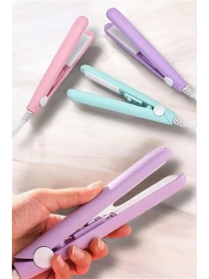 180°C Isı ve Uzun Süre Kalıcı Düzlük Sağlayan Mini Saç Düzleştirici