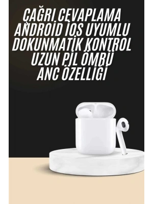 2. Nesil Bluetooth Android ve İOS Uyumlu Kablosuz Kulaklık Çağrı Cevaplama