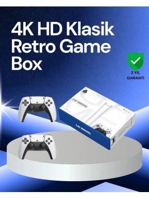 20000 Oyunlu Retro TV Oyun Konsolu 64GB SD Kartlı Model