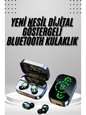 2025 Model Bluetooth Kulaklık Telefon Şarj Edebilen Çağrı Cevaplama Dijital Göstergeli