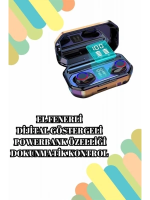 2025 Model Çok Kordonlu Akıllı Saat ve Bluetooth Kulaklık El Fenerli