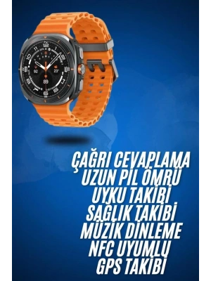 2025 Model Gelişmiş Özellikli Nabız Sensörlü Spor Takibi Yapabilen Titreşimli Saat