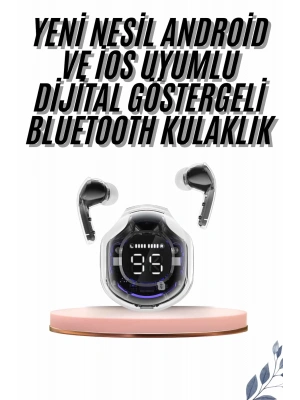 2025 Model Kablosuz Bluetooth Kulaklık ANC ENC Destekli HİFİ Stereo