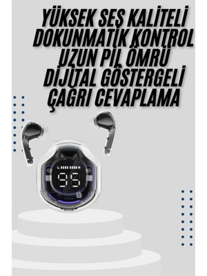 2025 Model Kablosuz Bluetooth Kulaklık ANC ENC Destekli HİFİ Stereo