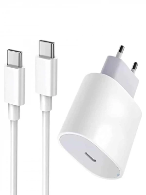 20W İPHONE 15/15 PRO MAX UYUMLU ŞARJ ALETİ