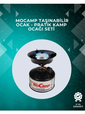 220 gr Gaz Tüpüyle 4 Saat Yanabilen Verimli Kamp Ocağı
