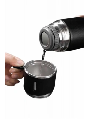 3 Bardaklı Termos Seti Anneler Gününe Özel Hediye Taşınabilir Sızdırmaz Isı Koruyucu