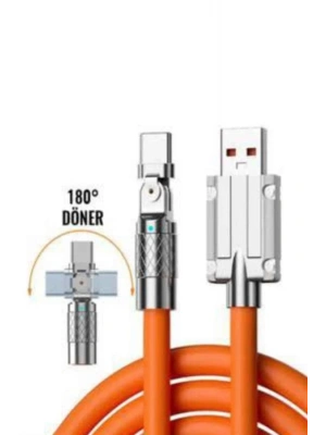 3 İn 1 Süper Hızlı Şarj Kablosu Android ve İOS Uyumlu Silikon Şarj Kablosu