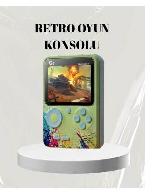 3 İnç Renkli Ekranlı Taşınabilir El Konsolu – G5 Modeli