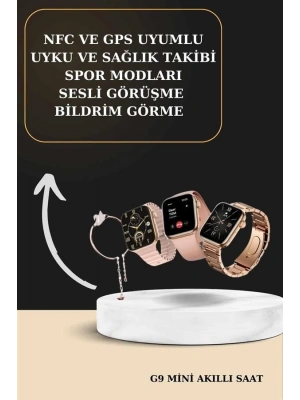 3 Kordonlu Pembe Amoled Ekran Akıllı Saat ve Yeni Nesil Pro Kablosuz Bluetooth Kulaklık ANC/ENC