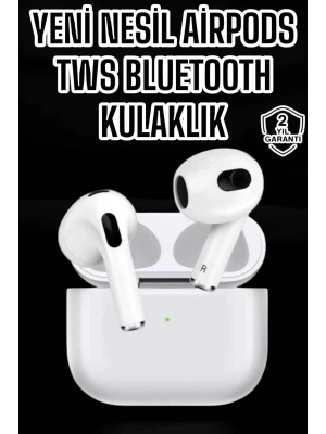 3.Nesil TWS Bluetooth Kulaklık Mikrofonlu ANC Özelliği Dokunmatik Kontrol