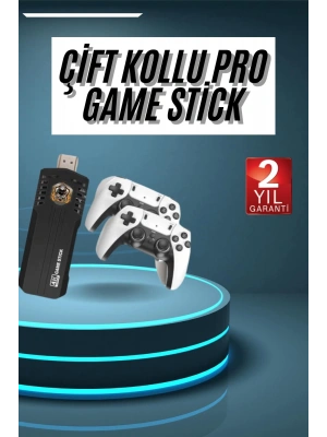 4k Kablosuz Çift Kol Retro Oyunlar 20000 Oyunlu Atari