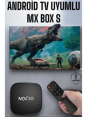 4K TV Uyumlu HD Çözünürlüklü Mx Box S 8 GB