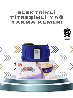 5 Motorlu Manyetik Masaj Kemeri – Bel, Kalça ve Bacak İçin Zayıflama