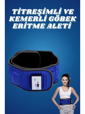 5 Motorlu Titreşimli Masaj Aleti Göbek Kemeri Selülit Cihazı Eritme Zayıflama