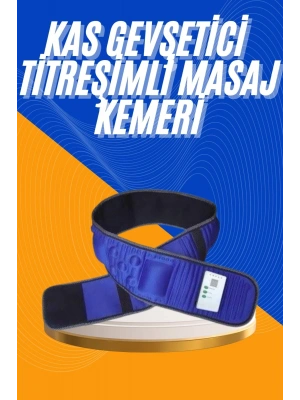 5 Motorlu Titreşimli Masaj Aleti Masaj Kemeri Göbek Bel İnceltmeye Uygun