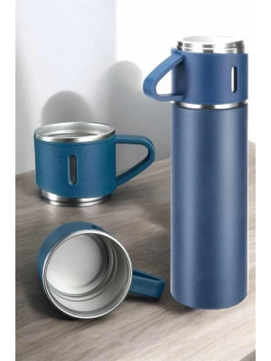500 ml Kapasiteli Taşınabilir Basınçlı Termos Seti Günlük Kullanım için İdeal