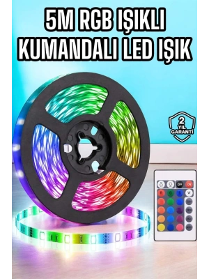 5M RGB Işıklı Her Ortama Uygun Led Işık