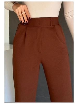 Line Kadın Likralı Cırt Kapama Palazzo Pantolon