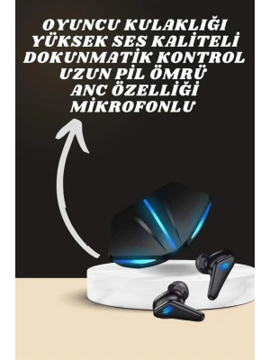 7 Kordonlu Akıllı Saat Ve Oyuncu Kulaklığı ANC Özelliği Kulak İçi Mikrofonlu Sesli Görüşme