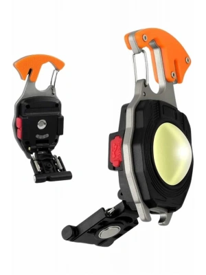 7 Modlu Mini Led Lamba Anahtarlık USB Şarjlı Kamp İçin Taşınabilir