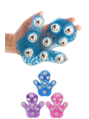 9 BİLYELİ MASAJ ELDİVENİ