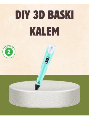 ABS ve PLA Filament Destekli 3D Yazıcı Kalem