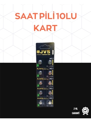 AG3 Alkalin Pil - Küçük Elektronik Cihazlar İçin Uygun